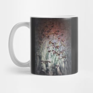 flowers by the Methodist church in Rainier 3 Mug